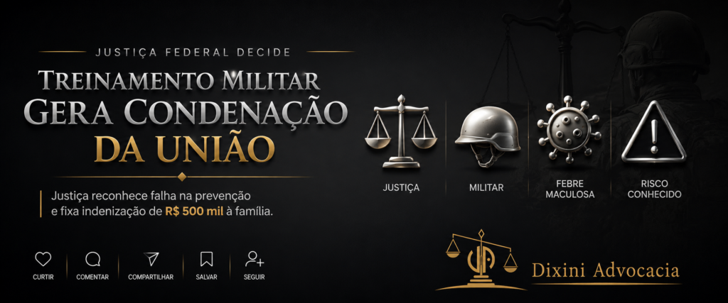 Treinamento militar em área de risco termina em morte e gera condenação da União