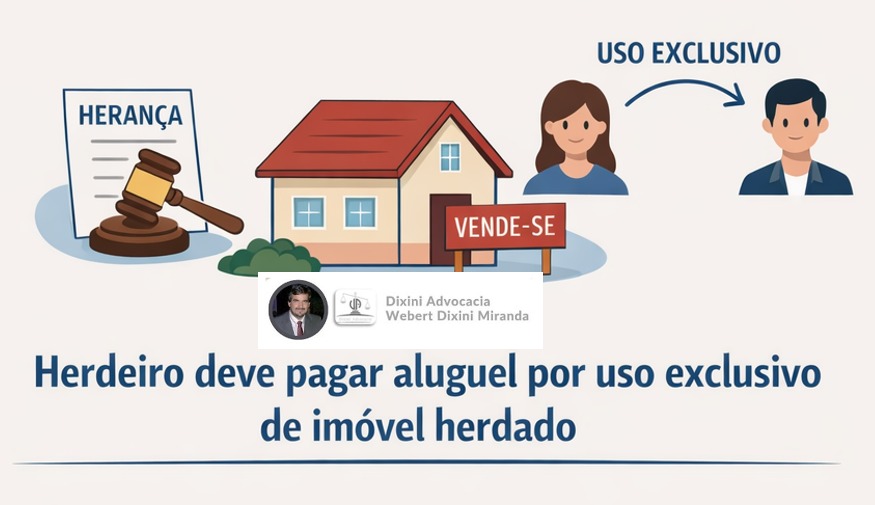 Uso exclusivo de imóvel herdado gera dever de pagar aluguel aos demais herdeiros, decide TJ/SP